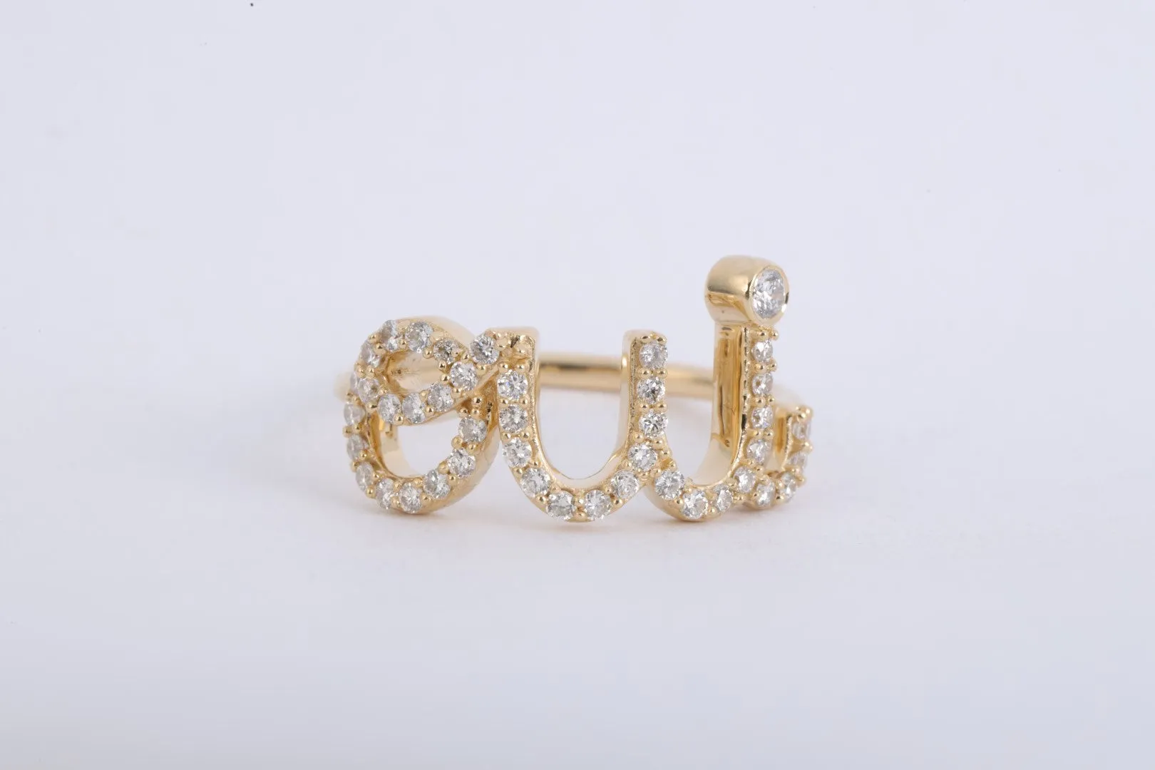 14k Yellow Gold 0.45tcw Diamond 