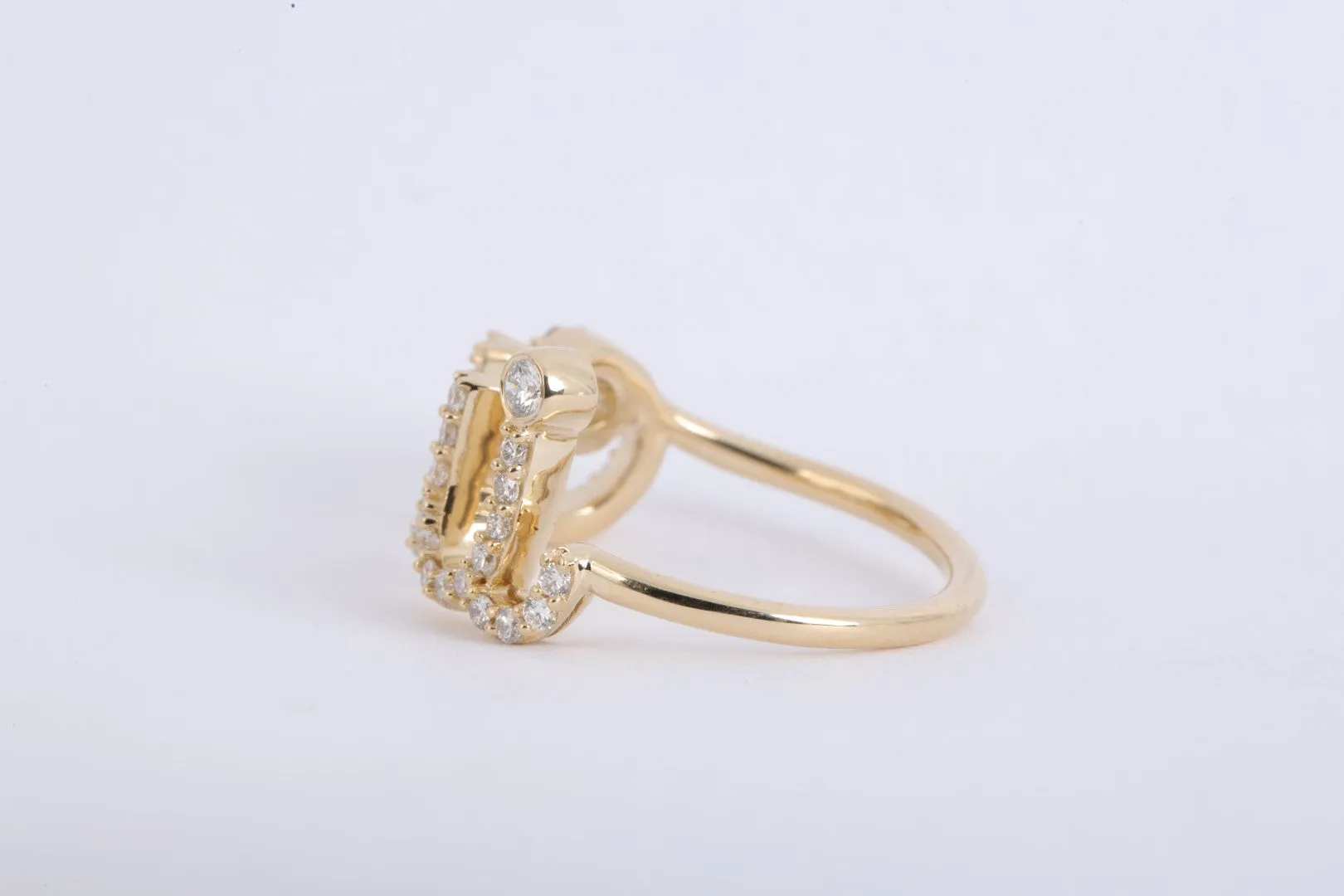 14k Yellow Gold 0.45tcw Diamond 