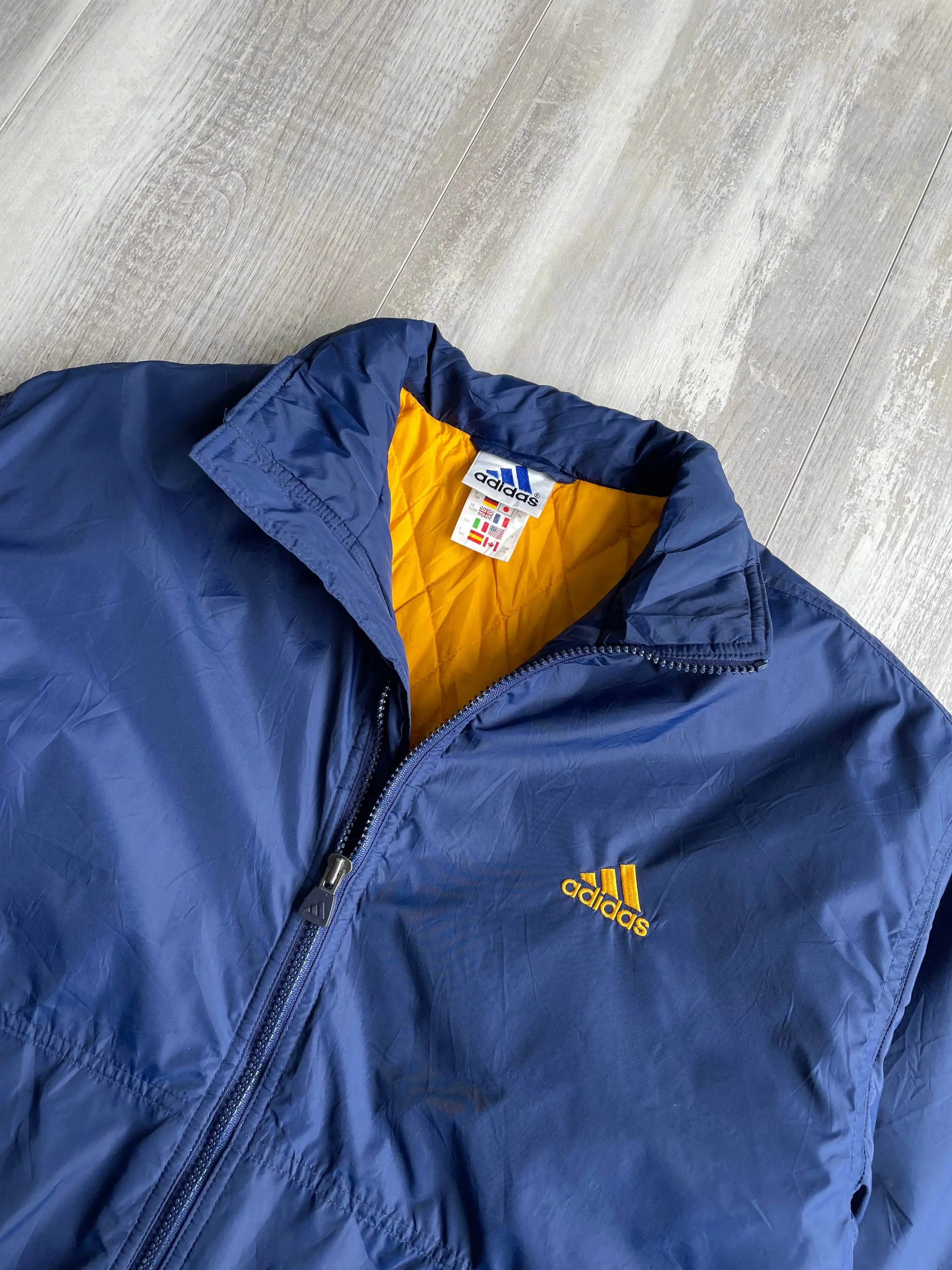 1990's Vintage Adidas Insulated Jacket - M