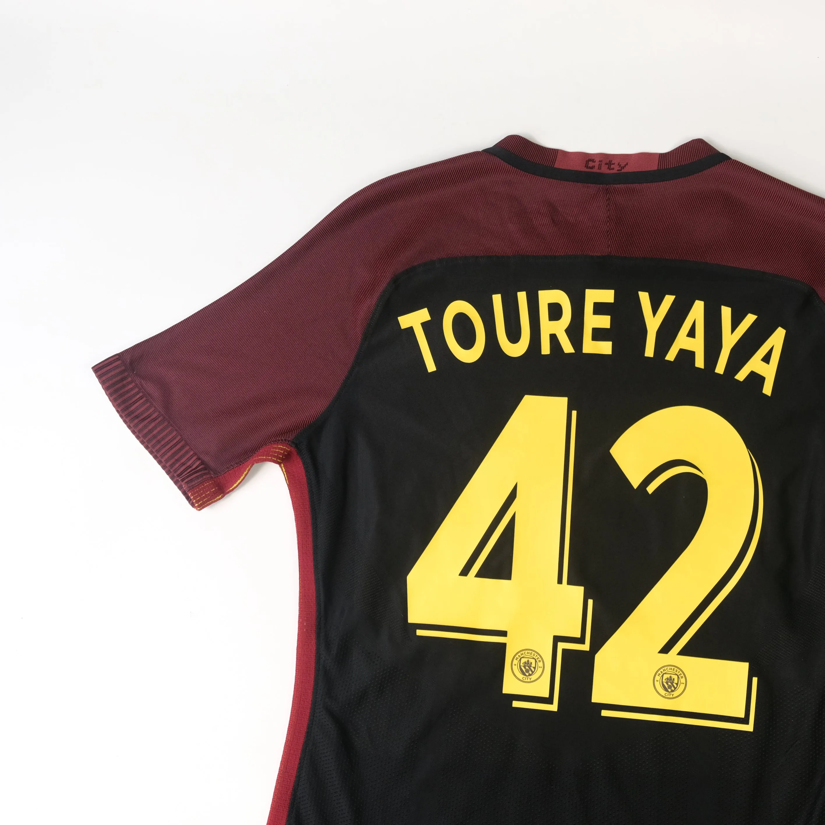 2016/17 Manchester City Away Shirt Nike Toure Yaya (M)