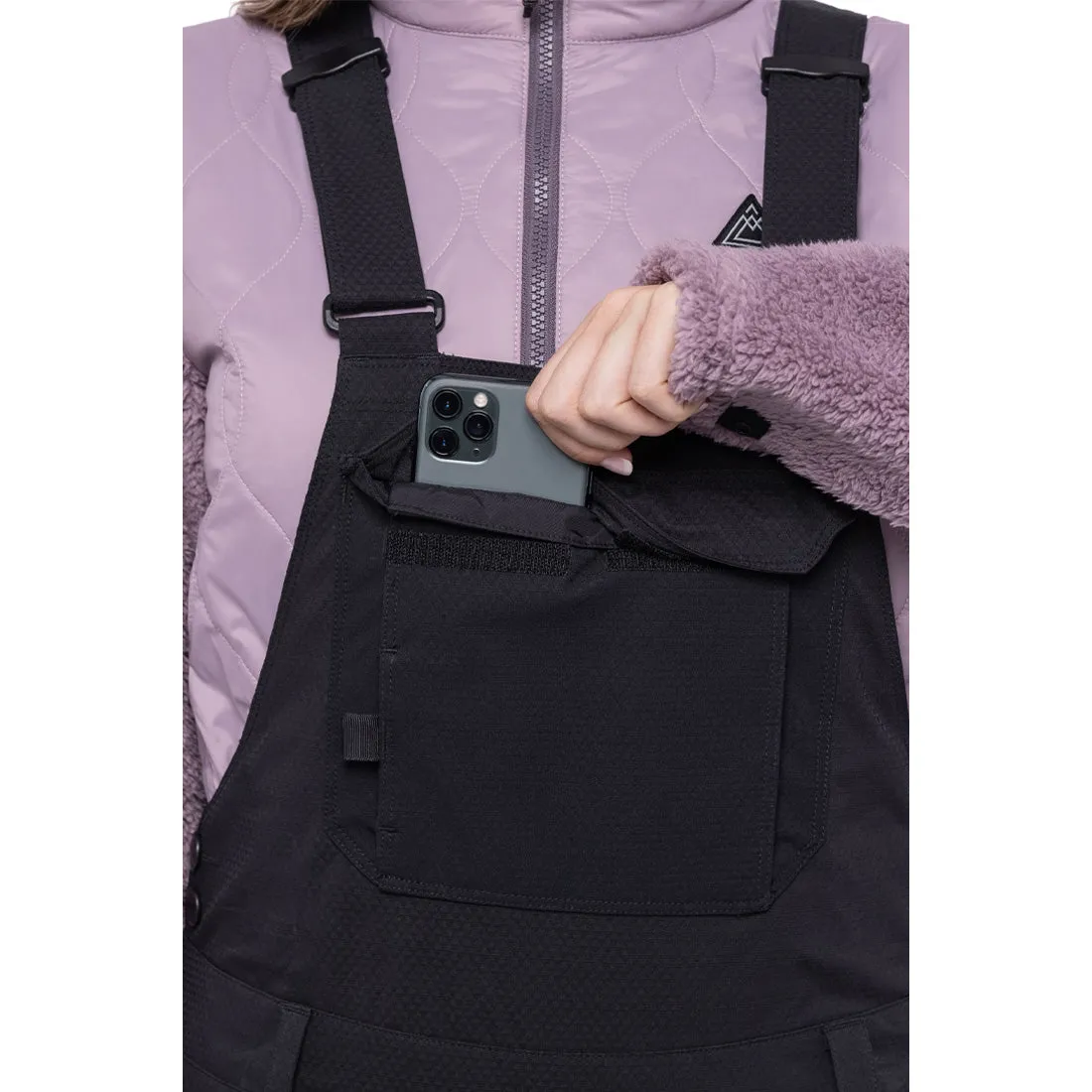 686 Black Magic Insulated Bib - Women's