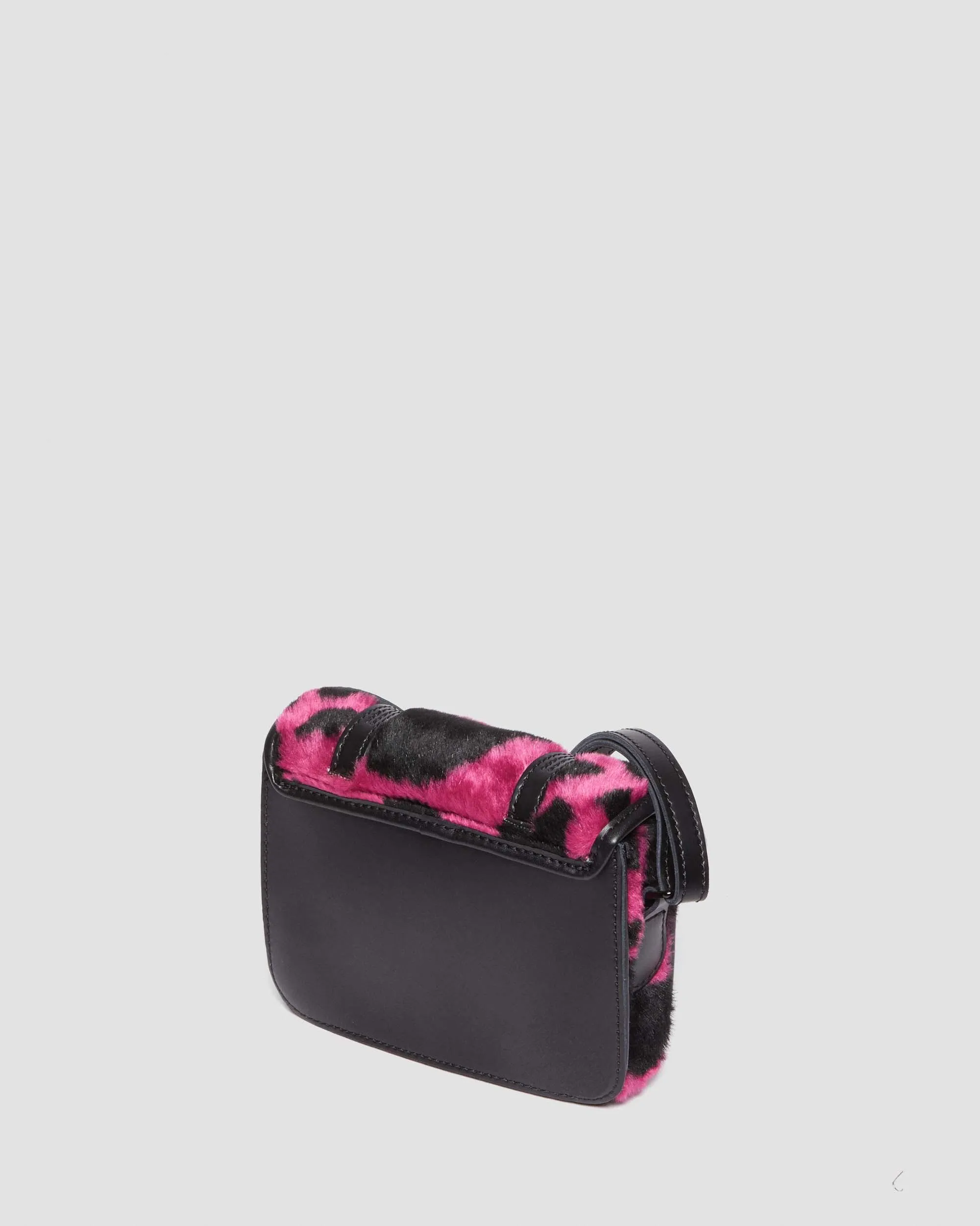 7 Inch Hair-On Cow Print Crossbody Bag