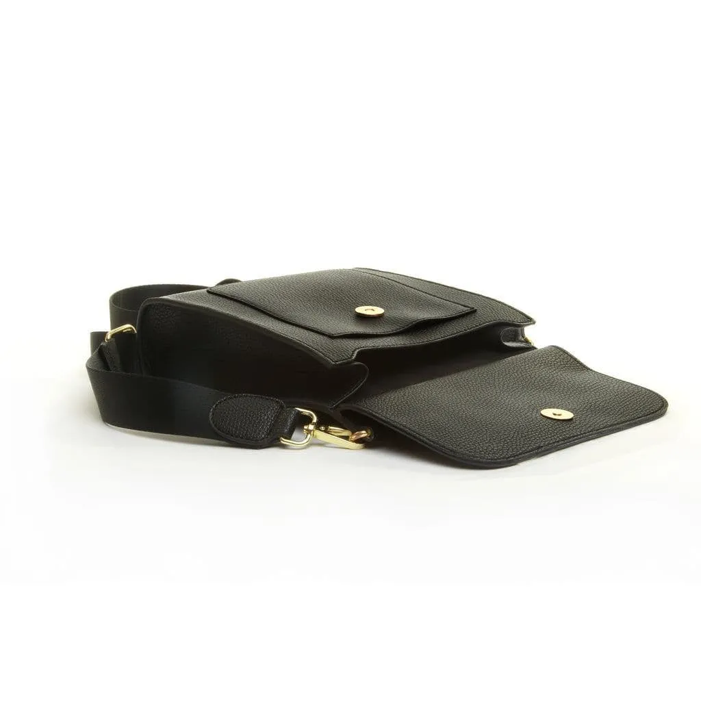 Alice Wheeler Bloomsbury CrossBody Bag - Black