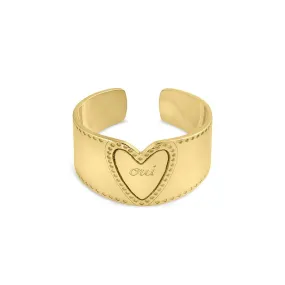 Anillo Label Oui Oro