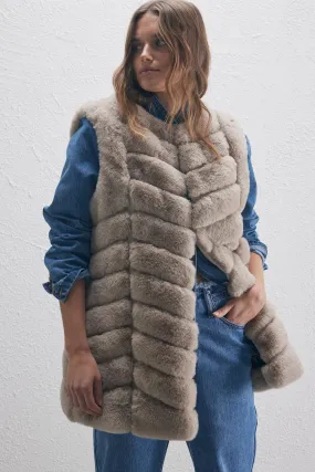 Aniston Faux Fur Gilet