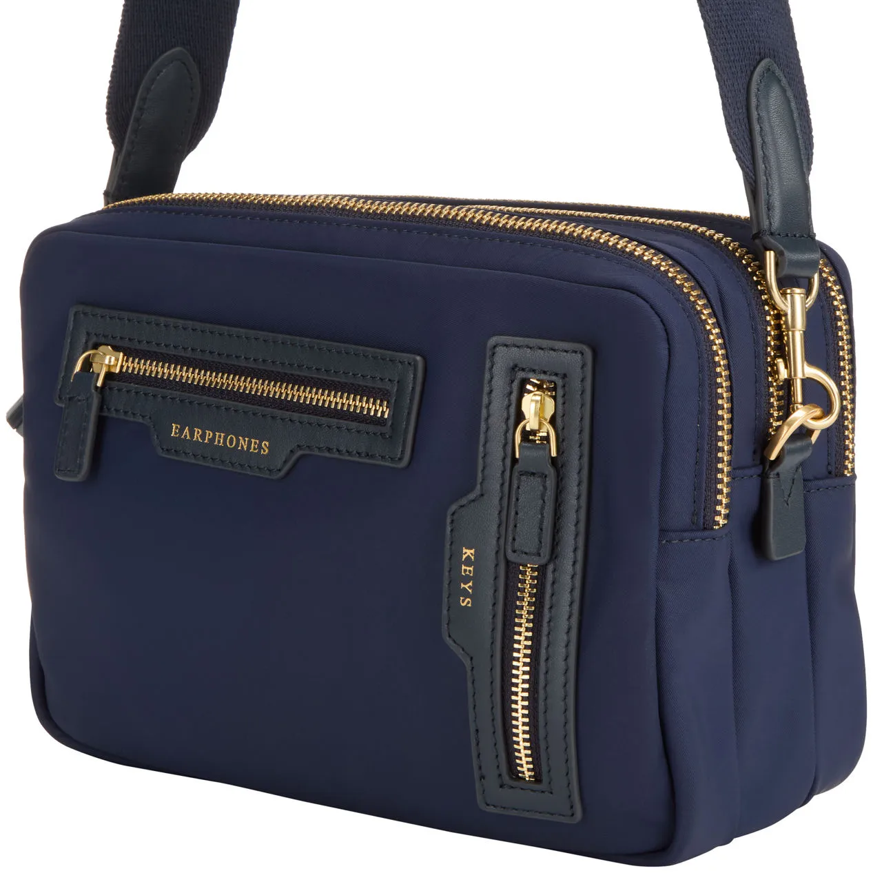 ANYA HINDMARCH LABELLED COLLECTION Trio Crossbody Bag - Marine