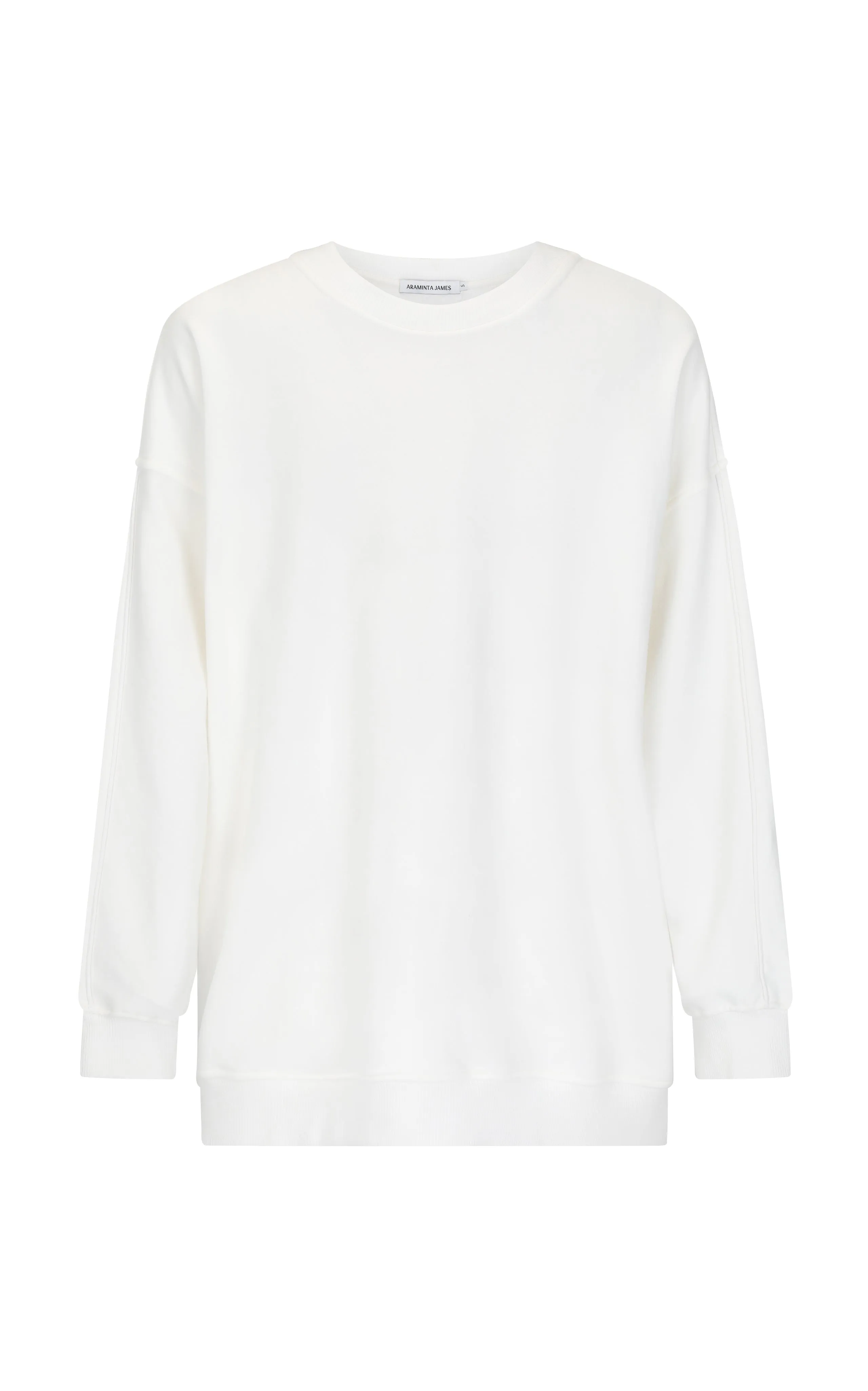 ARAMINTA JAMES Womens Oui Sweatshirt Snow