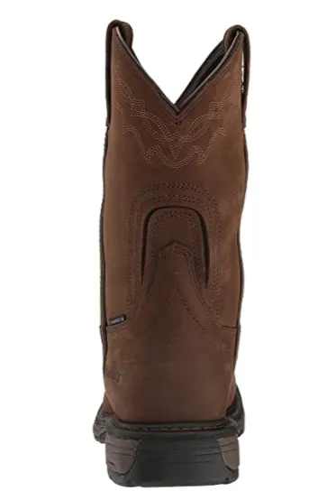 Ariat Mens WorkHog Waterproof Composite Toe Roper- Distressed Brown