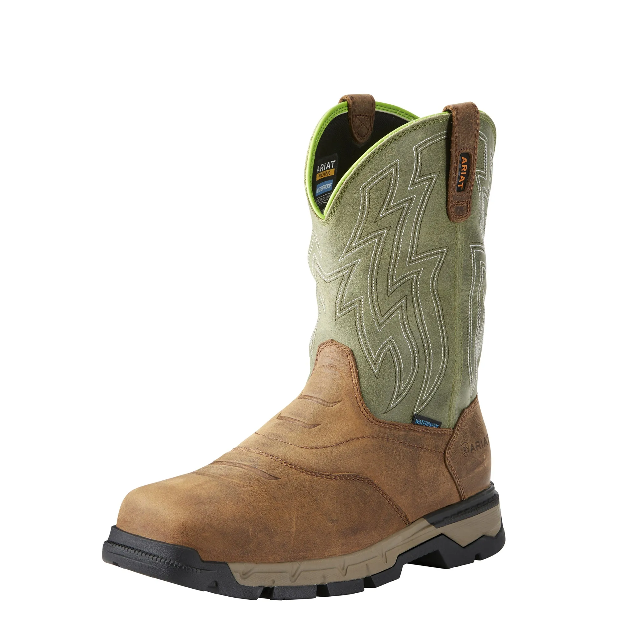 Ariat Rebar Western H2O Waterproof (Rye Brown)