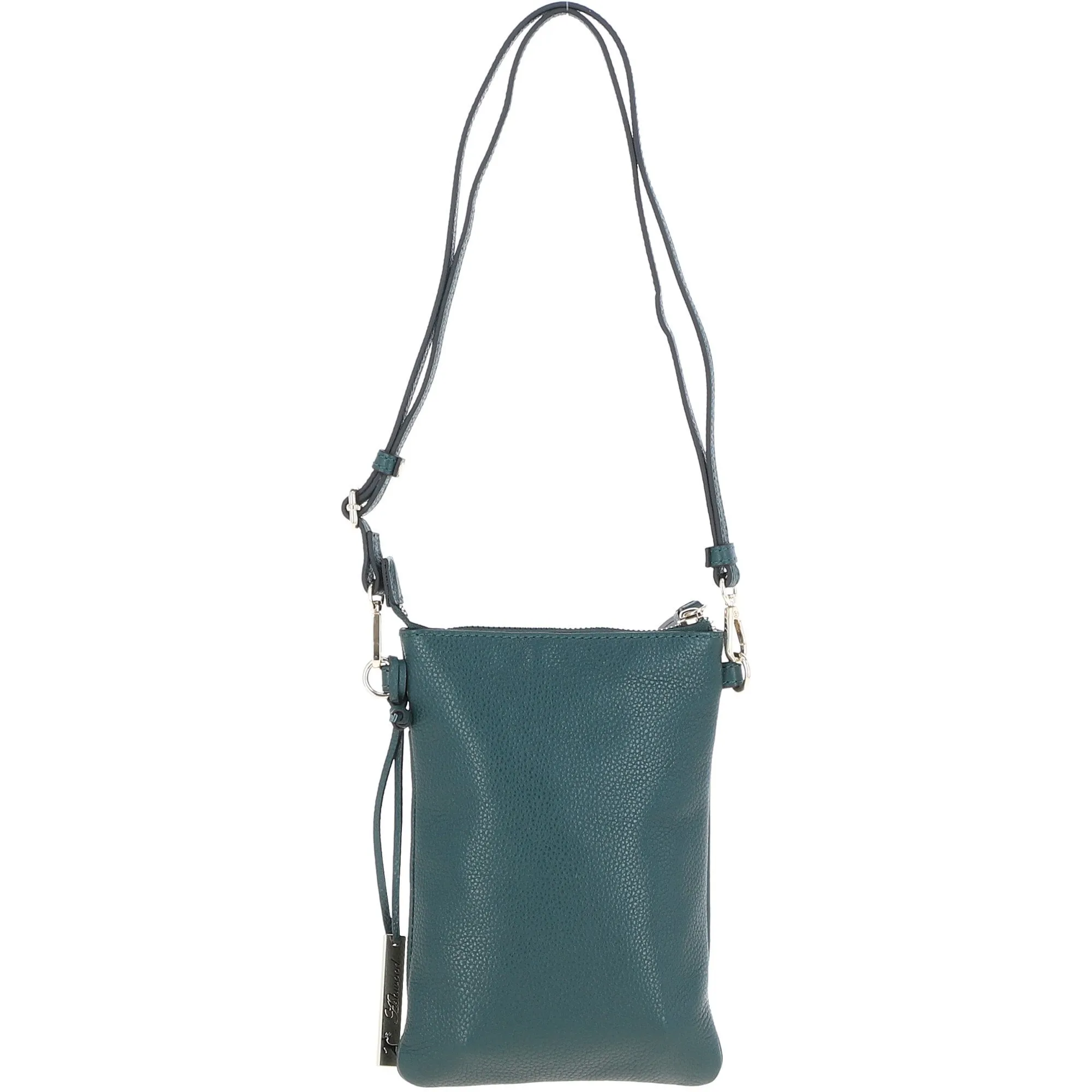 Ashwood Leather Crossbody Smart Phone Bag Green: Z-71