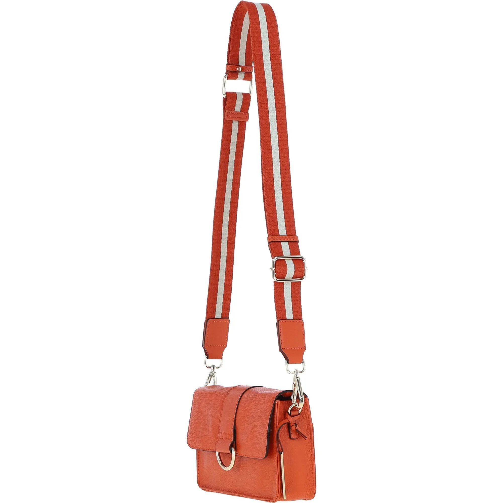 Ashwood Real Leather Small Crossbody Bag Mandarin: 64297