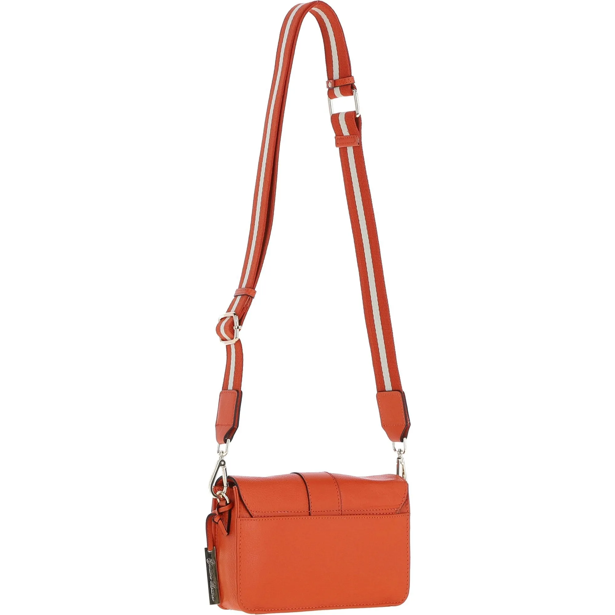 Ashwood Real Leather Small Crossbody Bag Mandarin: 64297