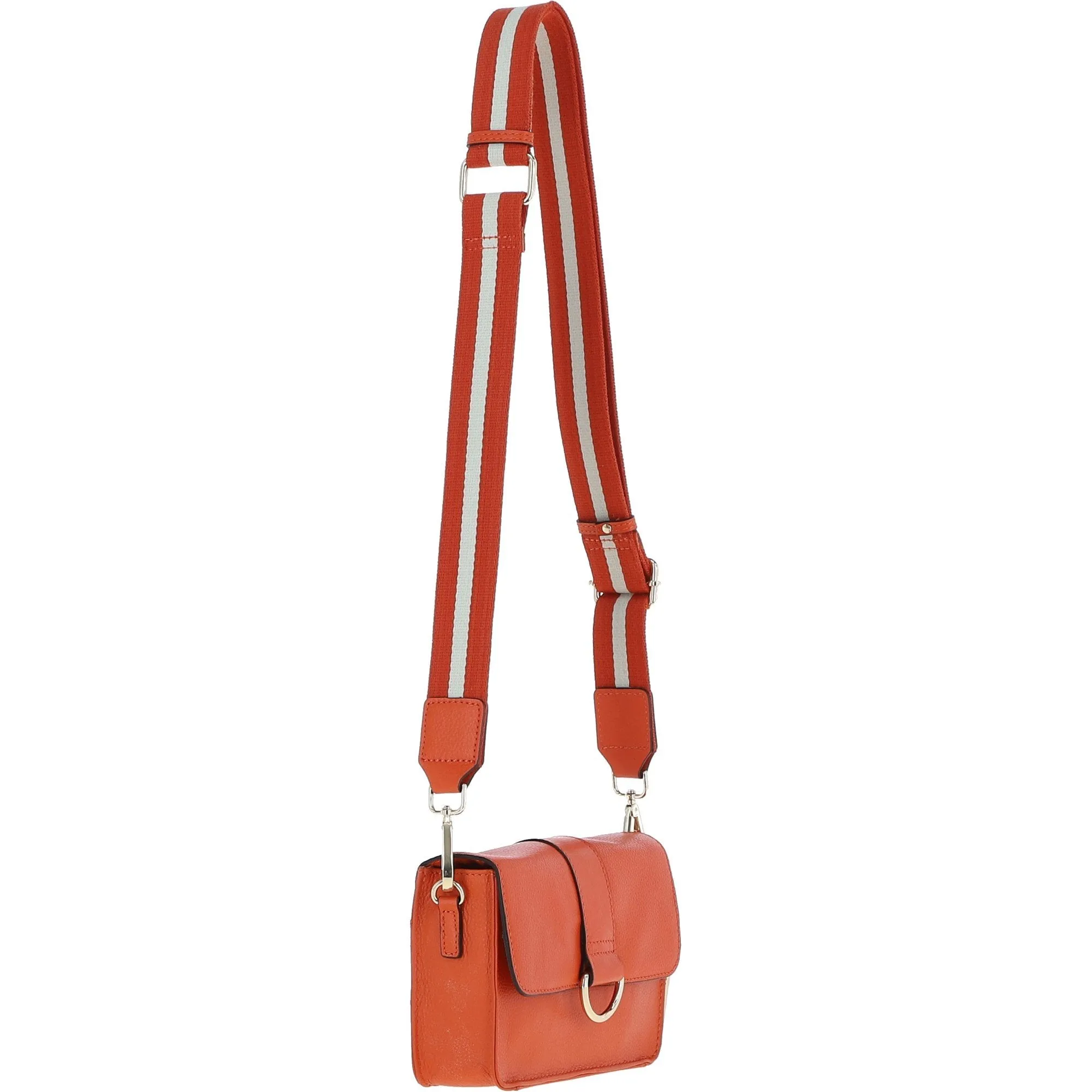 Ashwood Real Leather Small Crossbody Bag Mandarin: 64297