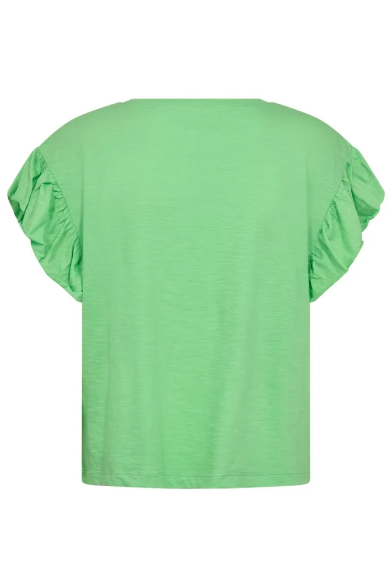 Azing Tee | Summer Green | T-Shirt fra Freequent