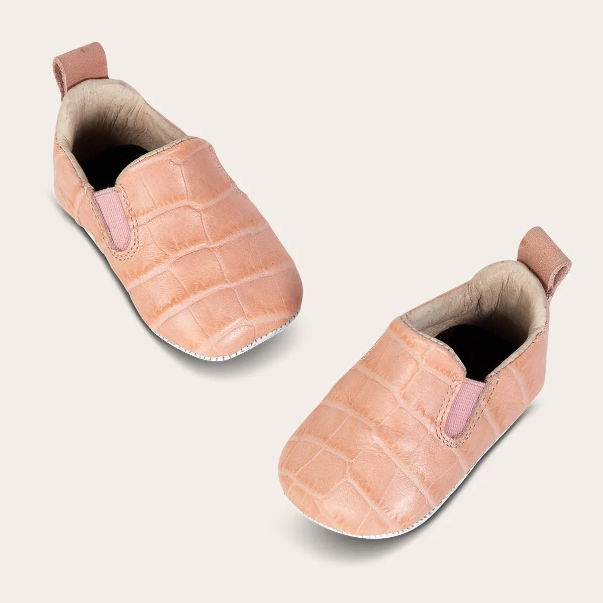 Baby kicks - Pink croco