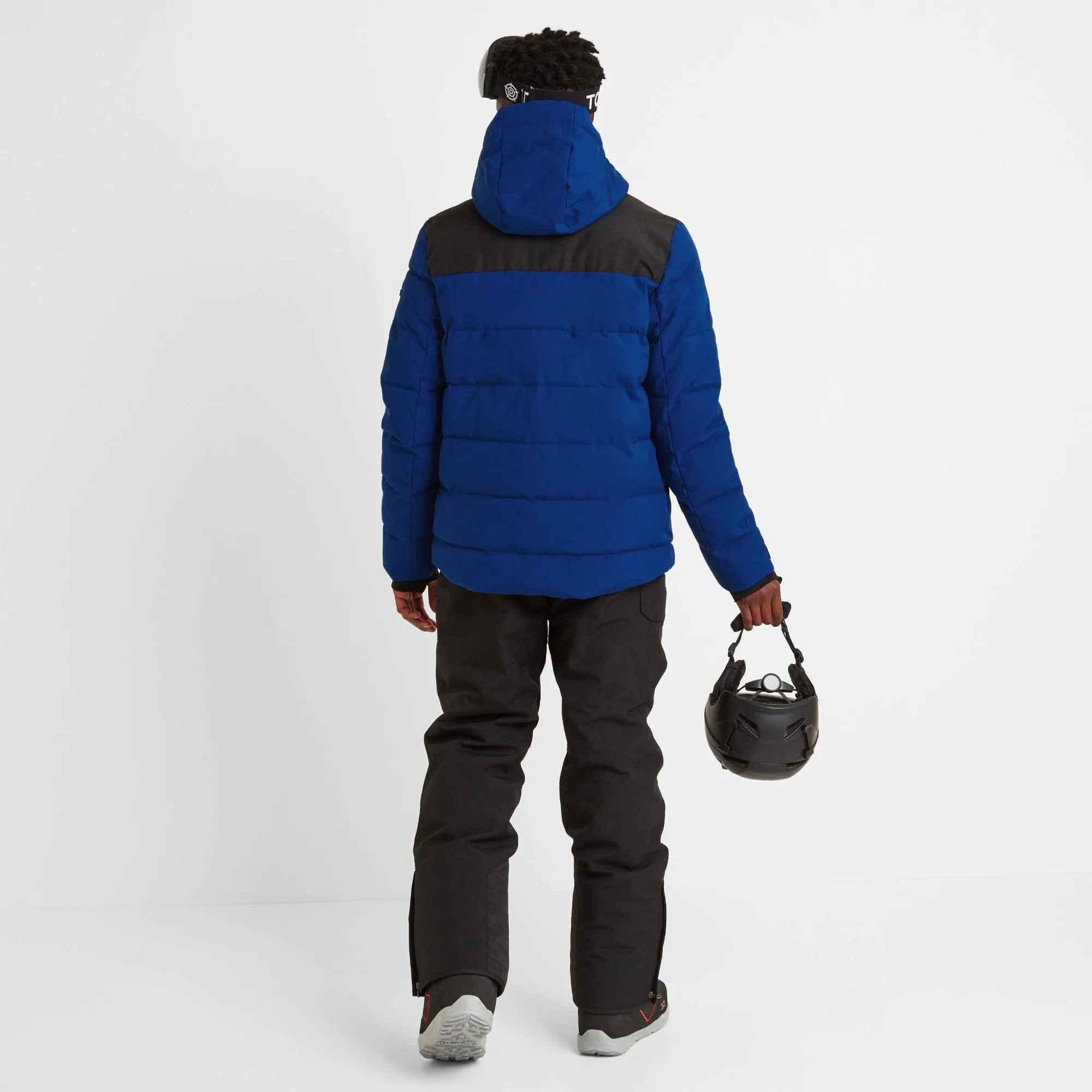 Berg Mens Insulated Padded Ski Jacket - Royal Blue