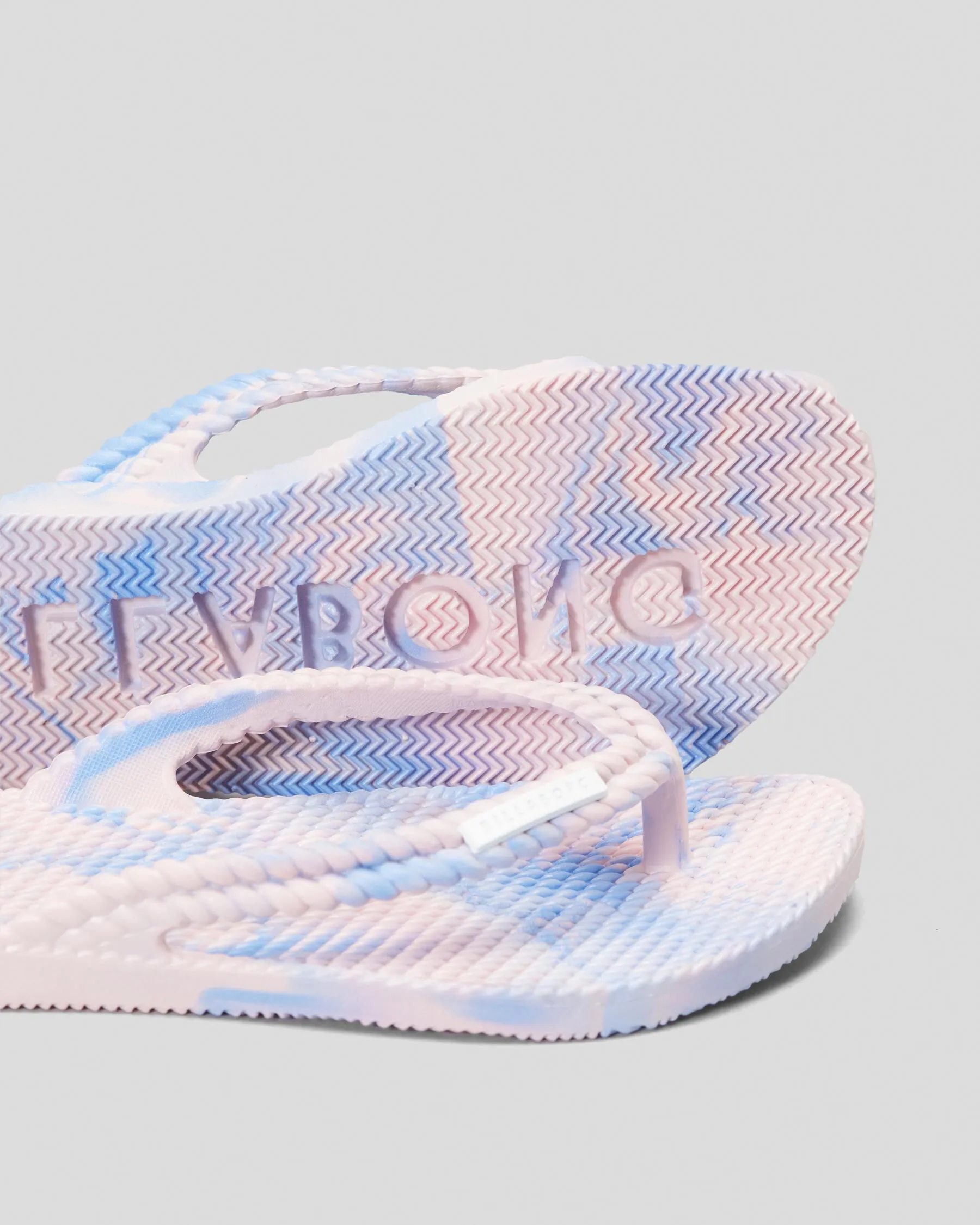 Billabong Girls' Kicks Marble Thongs