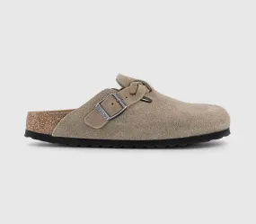 BIRKENSTOCK Boston Clogs Braided Taupe