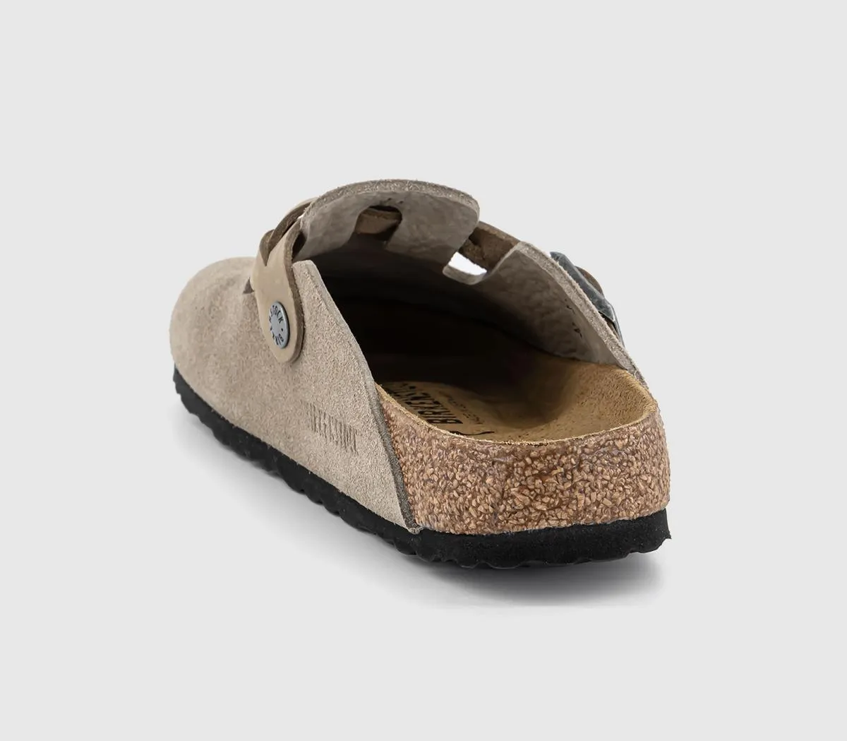 BIRKENSTOCK Boston Clogs Braided Taupe