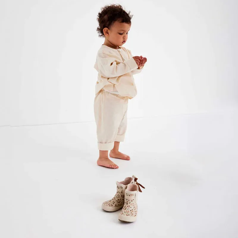 BISGAARD Baby rubber beige Bottes de pluie