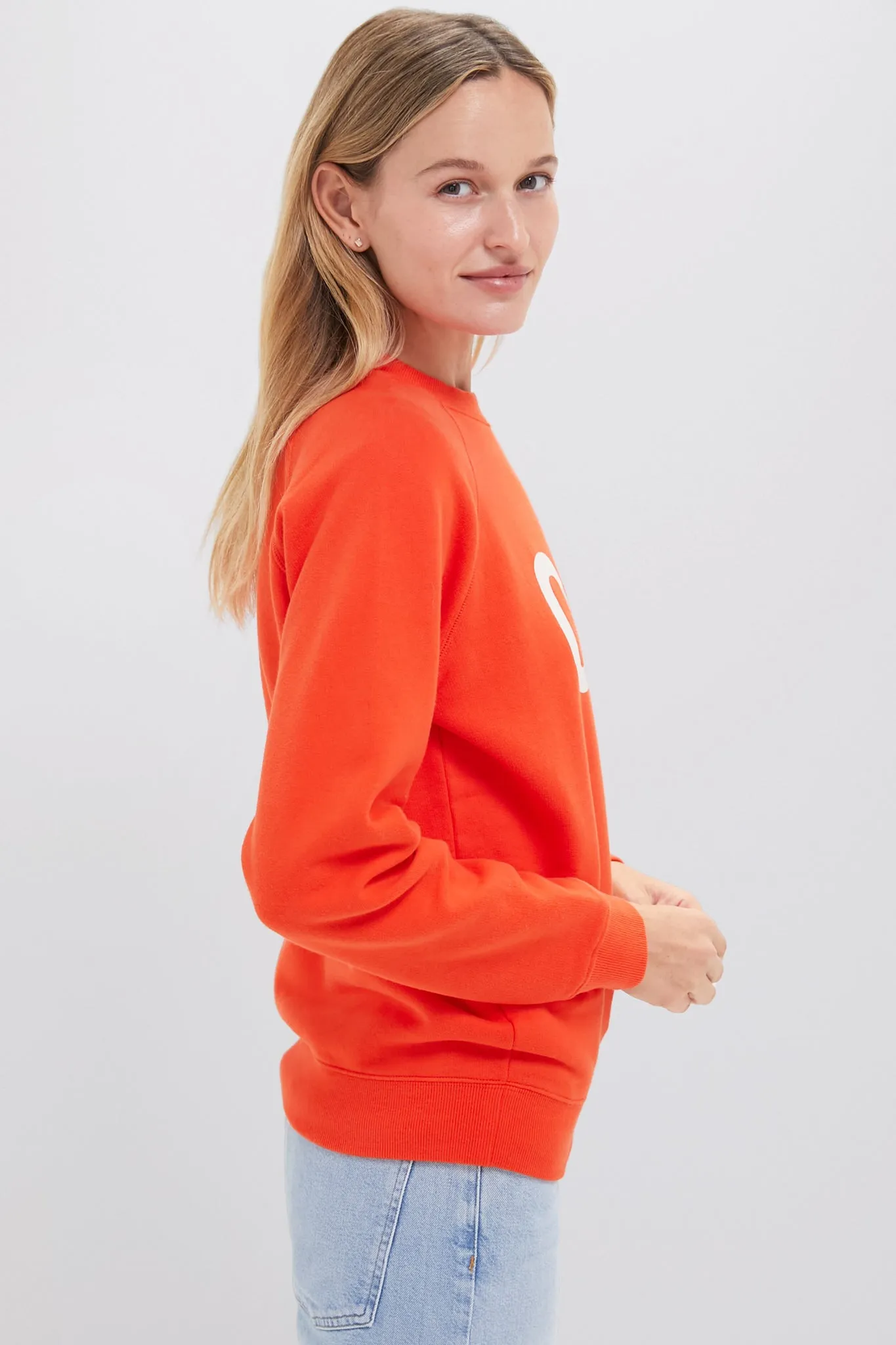 Blood Orange Oui Sweatshirt