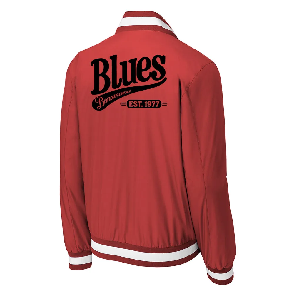 Blues Est 1977 Insulated Varsity Jacket (Men)