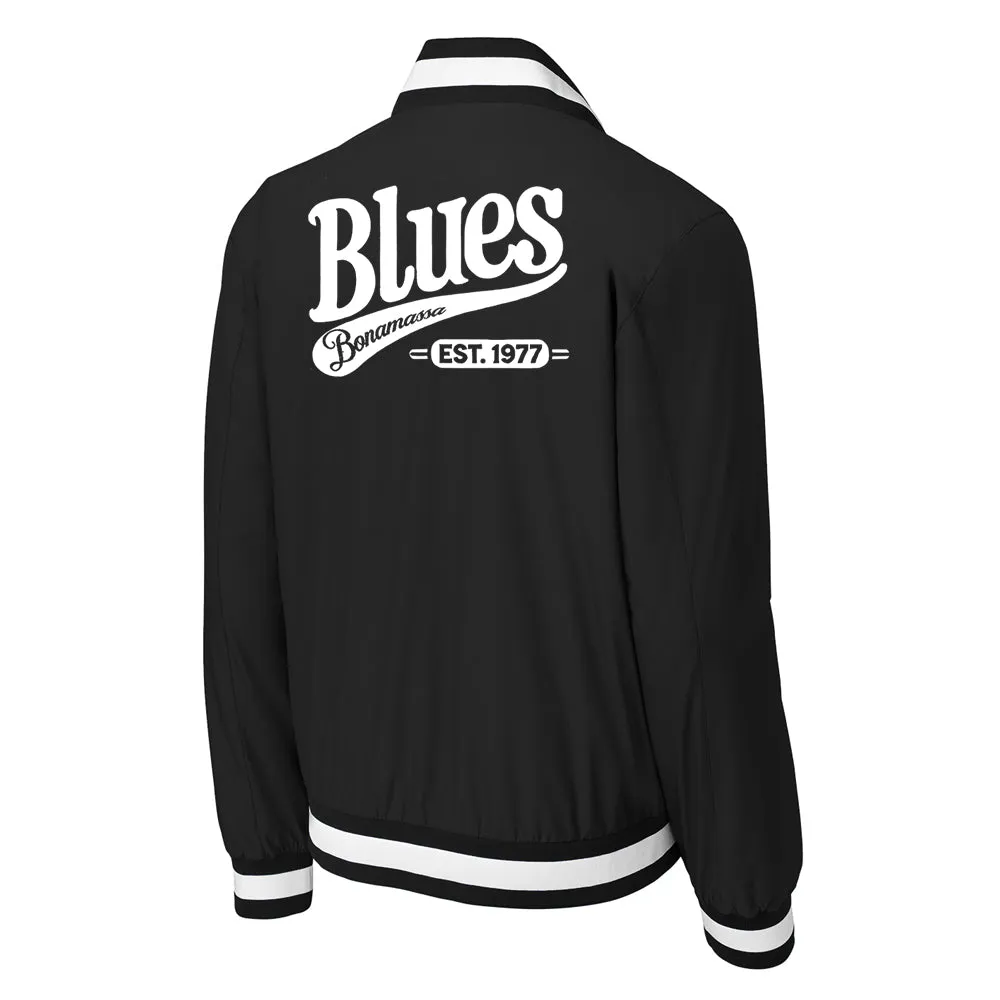 Blues Est 1977 Insulated Varsity Jacket (Men)