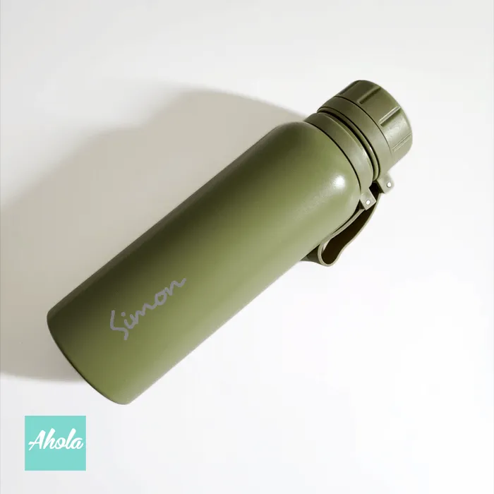 【Bouteille】 Engraved Stainless Steel Hot or Cold Bottle 刻名不鏽鋼保冷/保温水樽