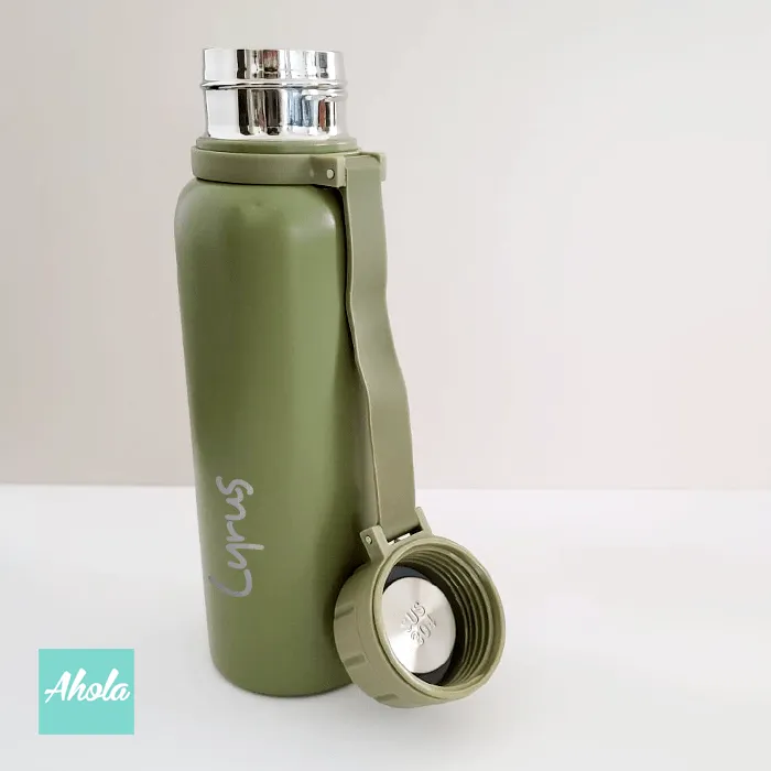 【Bouteille】 Engraved Stainless Steel Hot or Cold Bottle 刻名不鏽鋼保冷/保温水樽