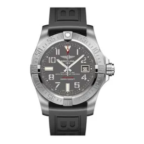 Breitling Avenger II Seawolf 45MM A1733110/F563 Stainless Steel with Rubber Band