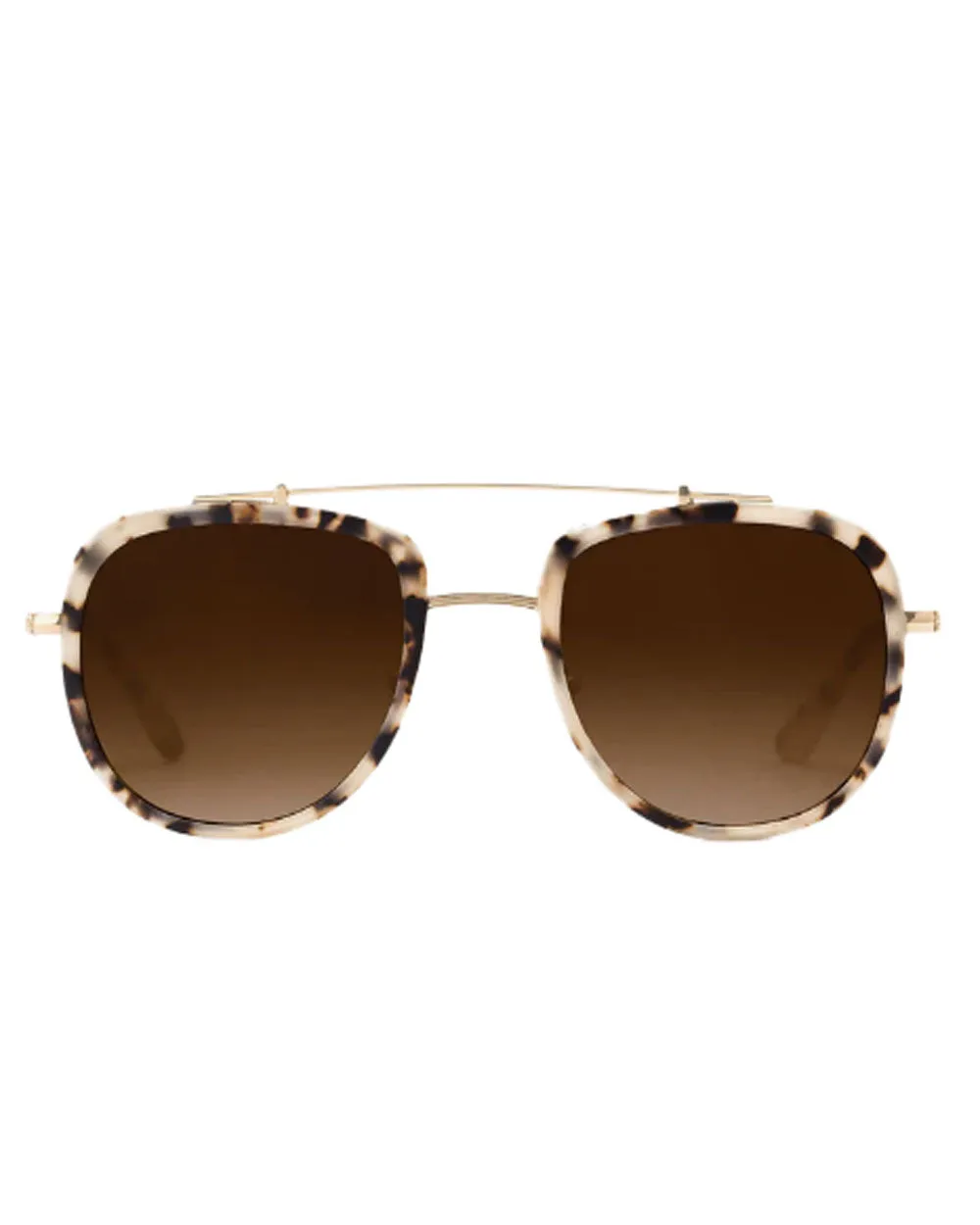 Breton Sunglasses in Matte Oyster