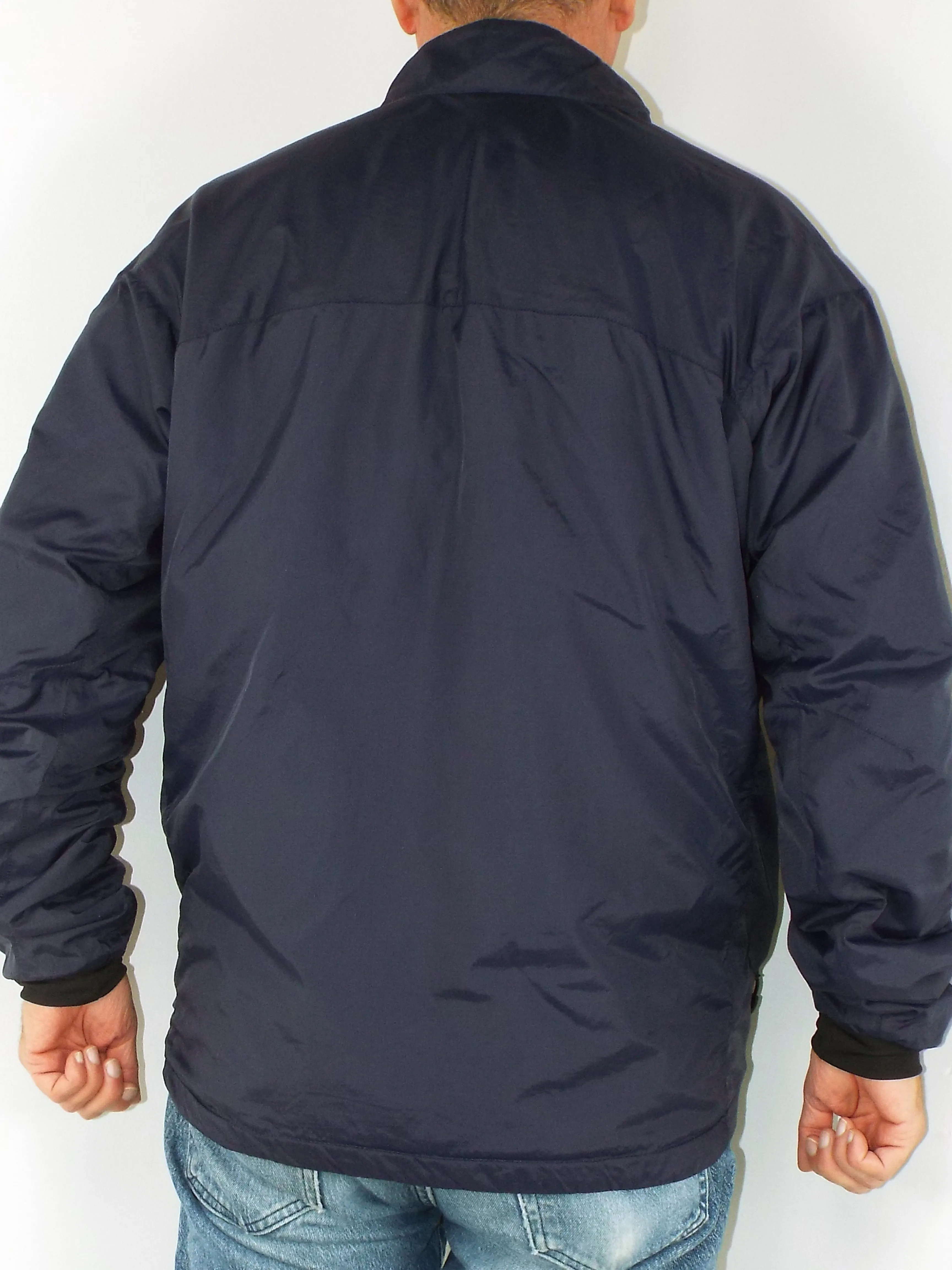 British Royal Navy Soft Insulated Jacket - Navy Blue - Carinthia branded - Grade 1