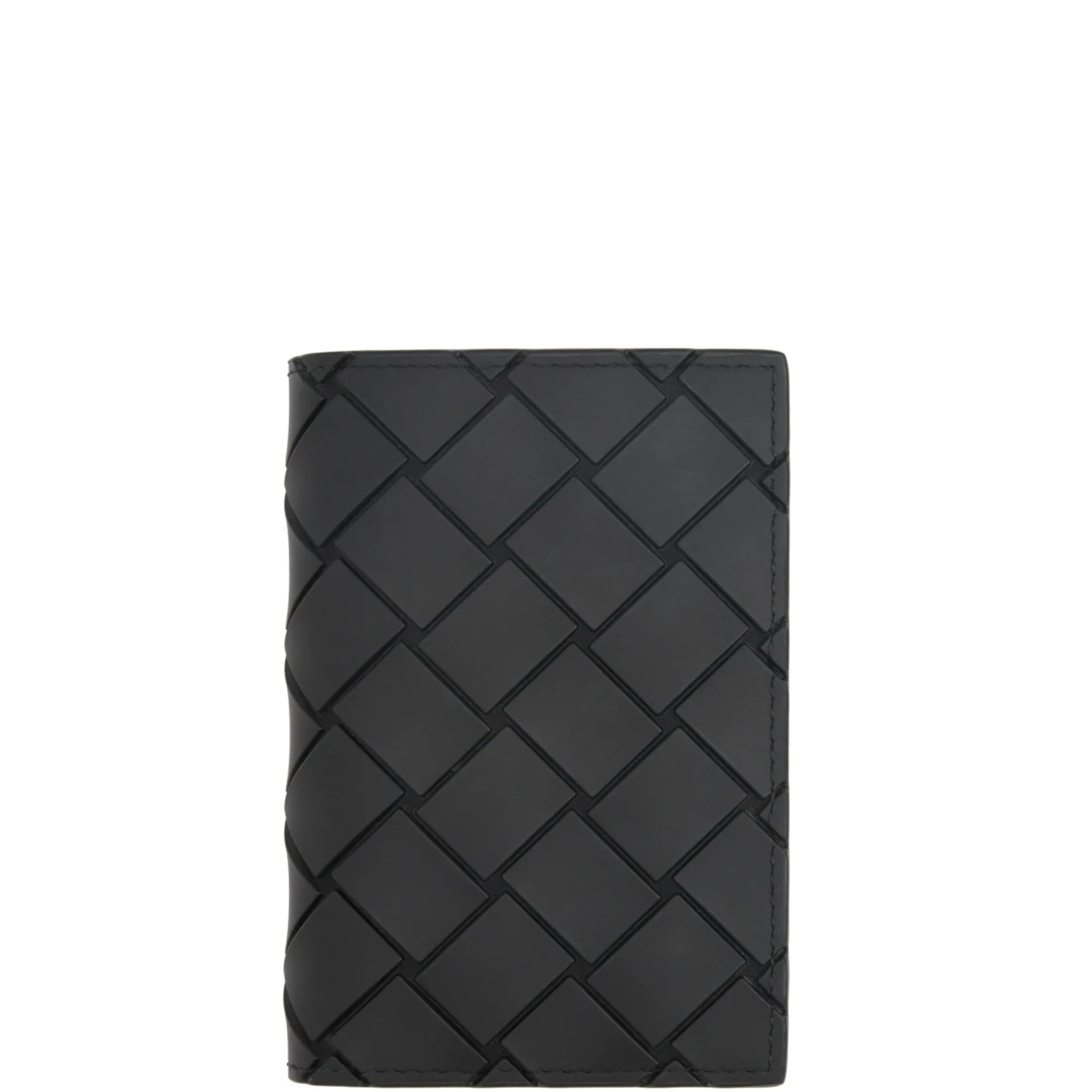 Card Organiser Rubber Intrecciato, Black