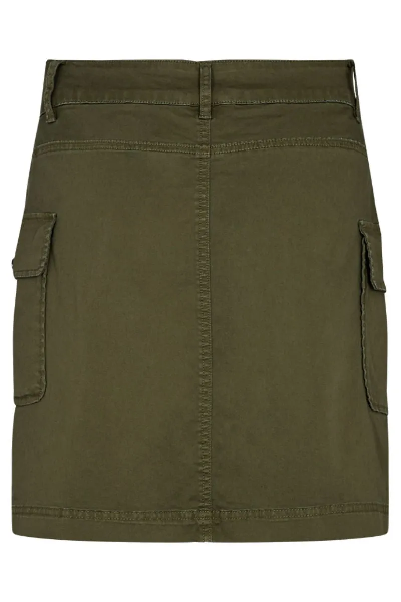 Carga Skirt | Olive Night | Nederdel fra Freequent