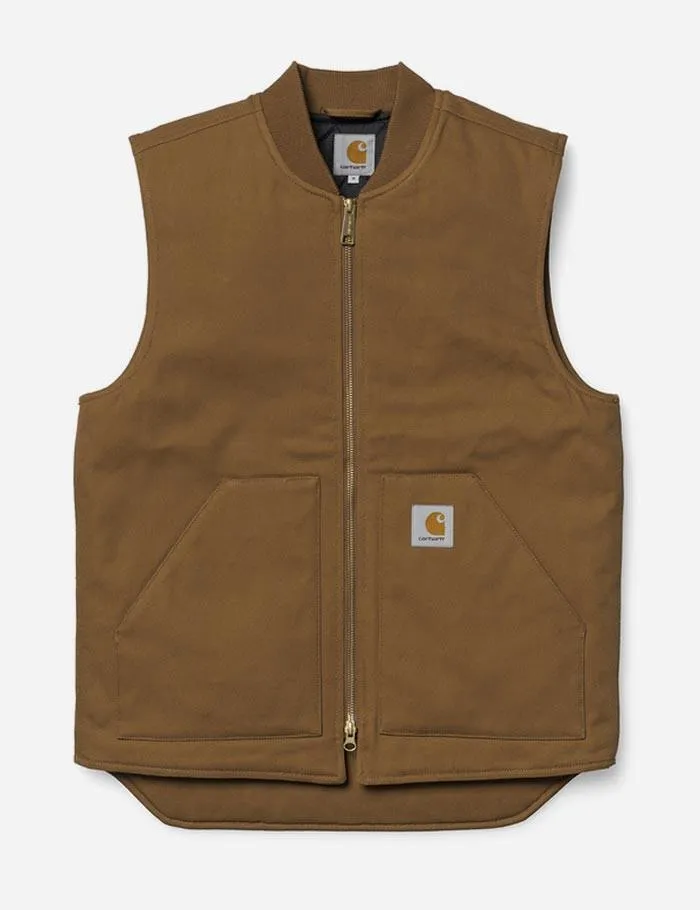 Carhartt-WIP Vest (Lined) - Hamilton Brown Rigid