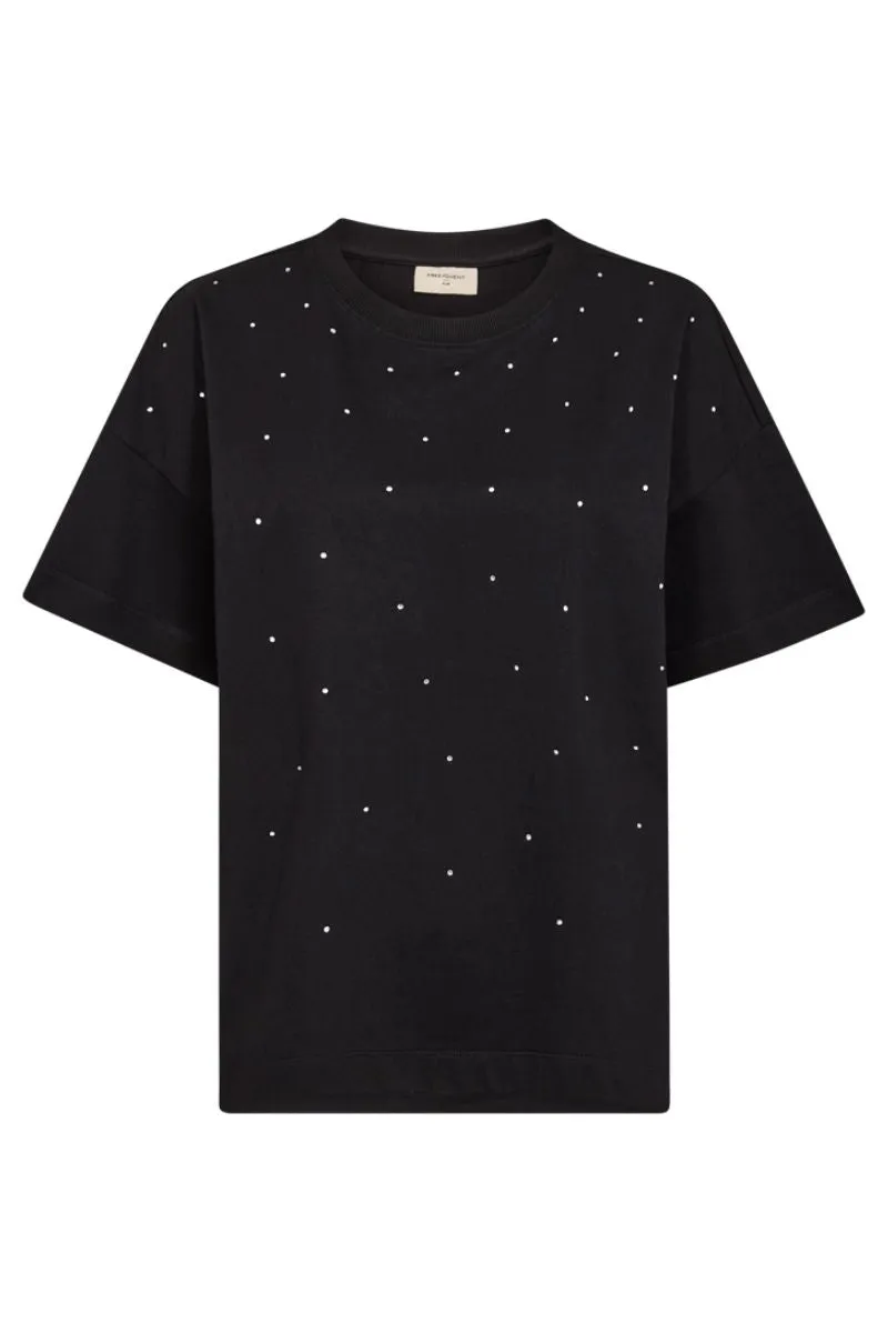 Carol Tee 205697 | Black | T-Shirt fra Freequent