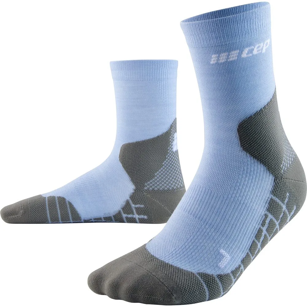 CEP - Hiking Light Merino Mid-Cut v3 Socks Women light blue