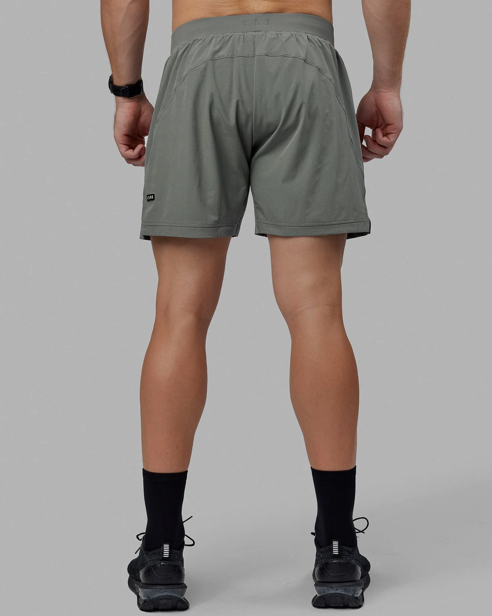 Challenger 6 Lined Performance Shorts - Graphite