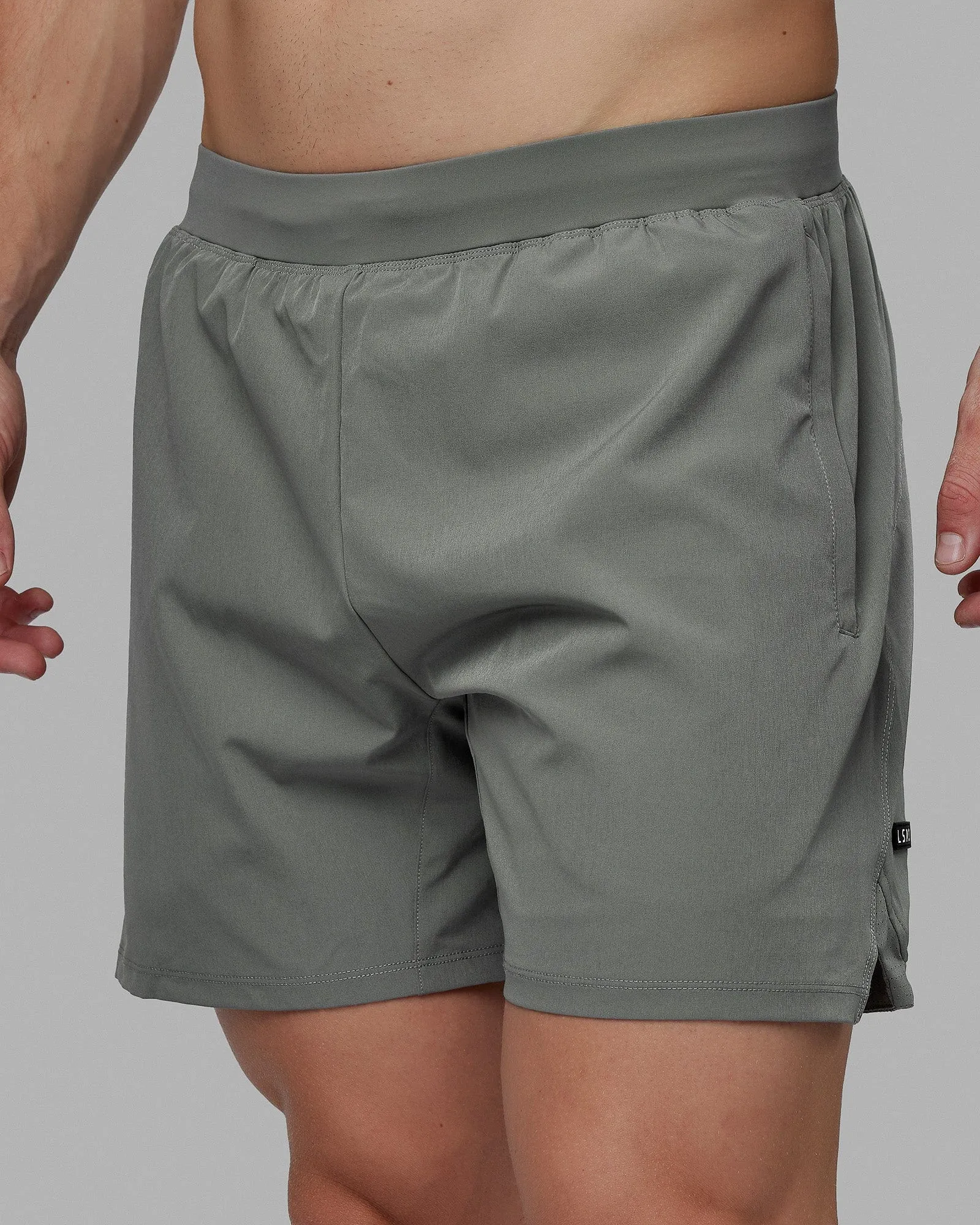 Challenger 6 Lined Performance Shorts - Graphite