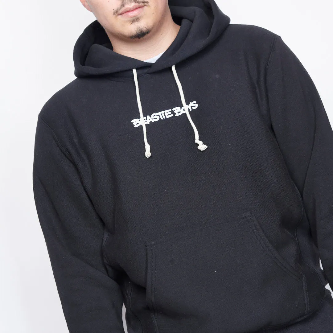 Champion x Beastie Boys - Hooded Sweatshirt Check Your Head (Black/White)