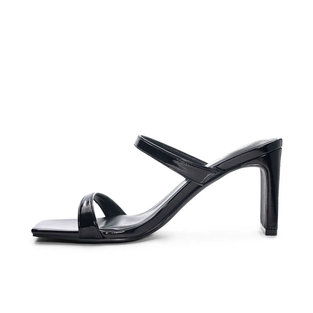 Chinese Laundry Yaya Slide Sandal - Patent Black