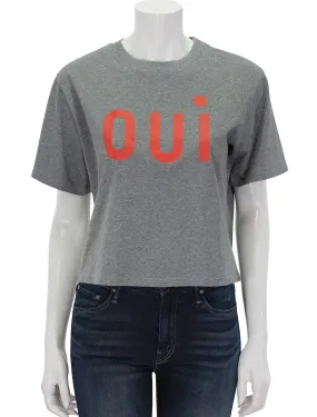     Clare V.   le carre croped oui tee