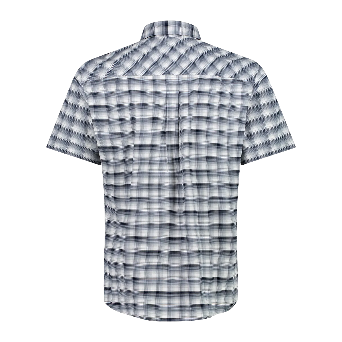 CMP Camicia fantasia check maniche corte trekking Uomo