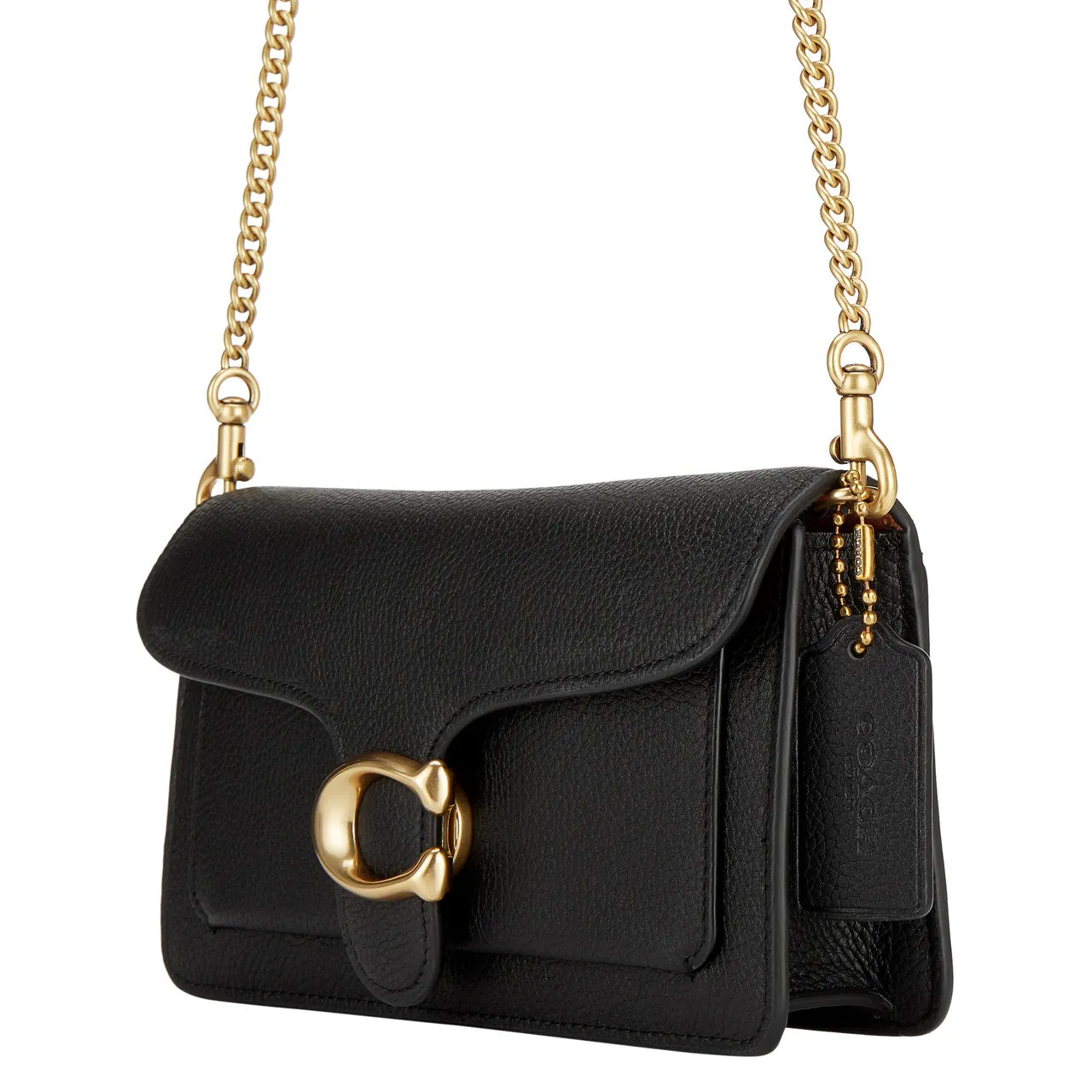 COACH Tabby Chain Strap Crossbody Bag - Black