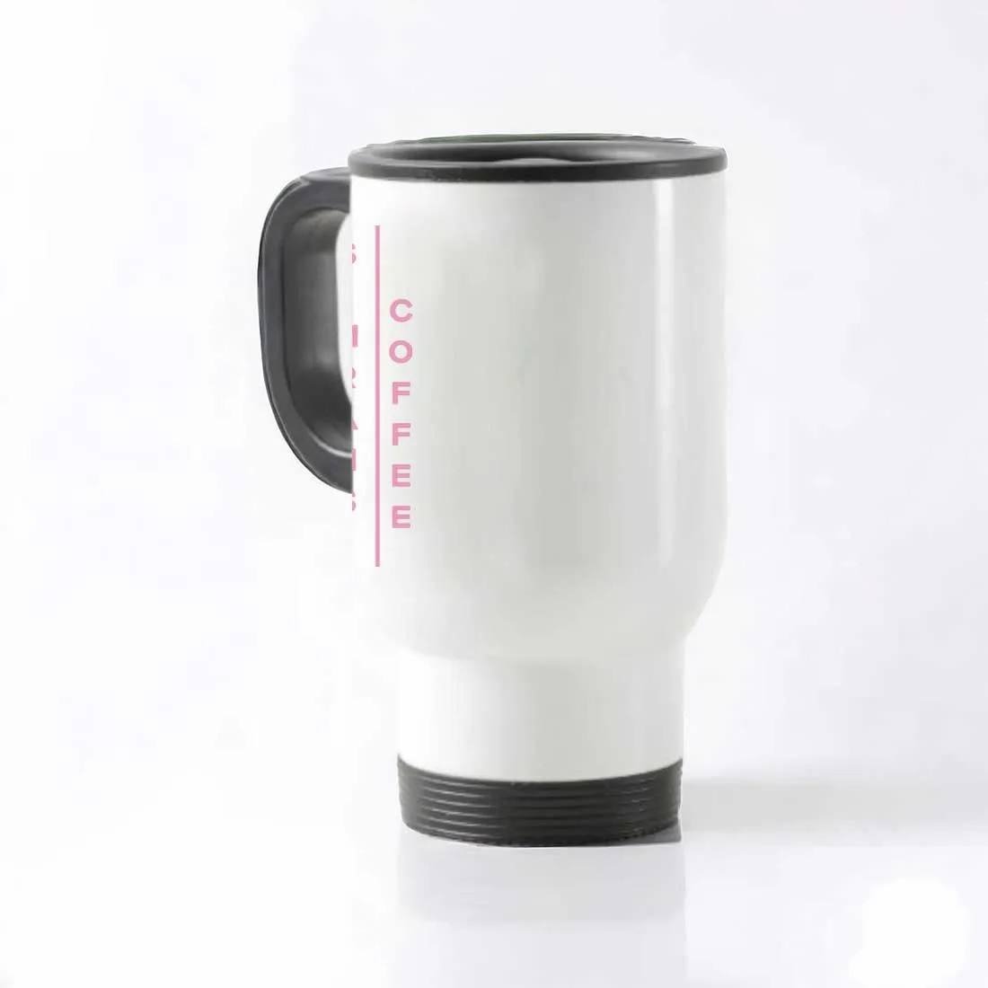 Coffee Travel Mug Insulated with Name - Personalized Coffee Mug with Lid