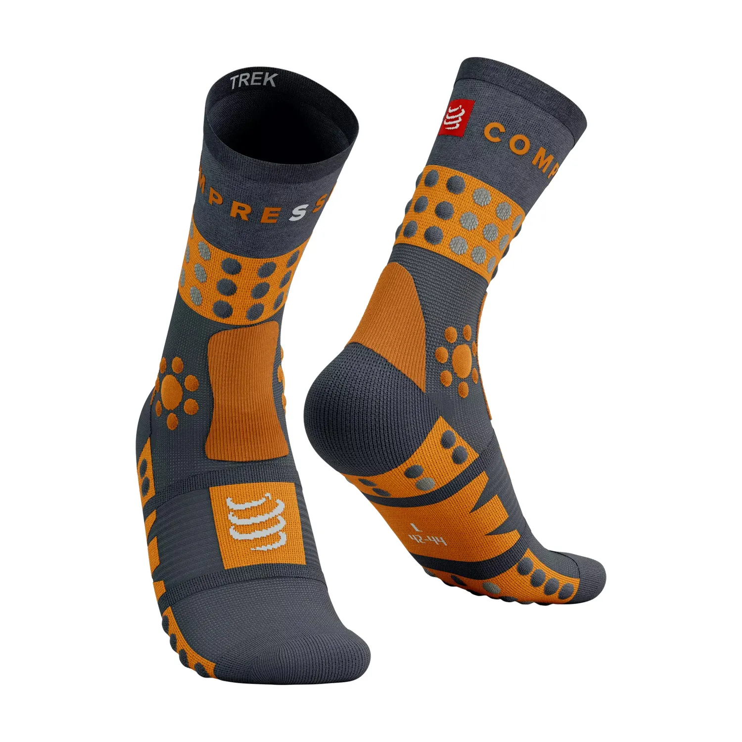 Compressport Trekking Calze  Magnet/Autumn Glory