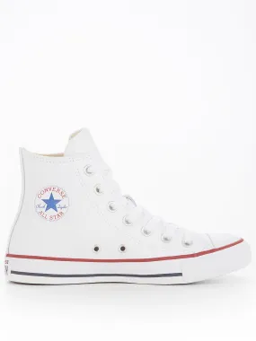 Converse Leather Hi Top Trainers - White