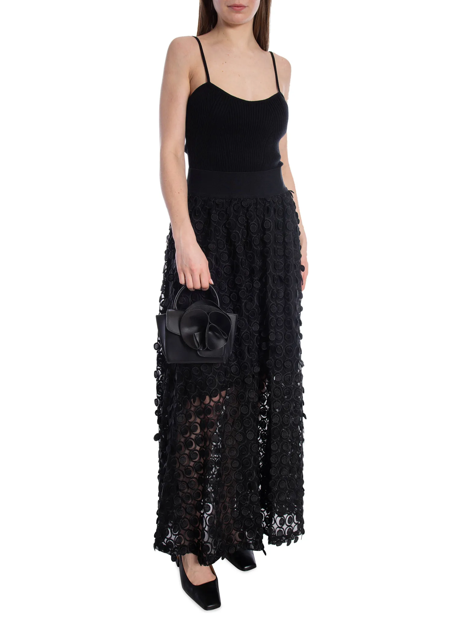 COPENHAGEN MUSE SKIRT BELIEVE BLACK