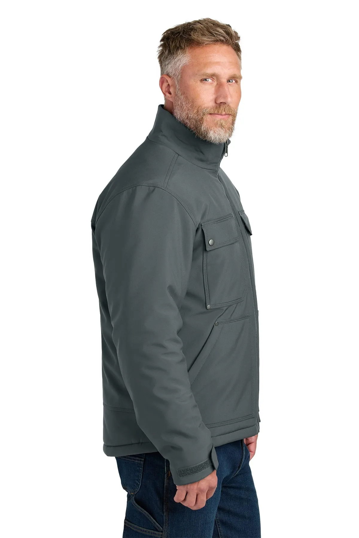 CornerStone Insulated Workwear Custom Soft Shells, Iron Grey