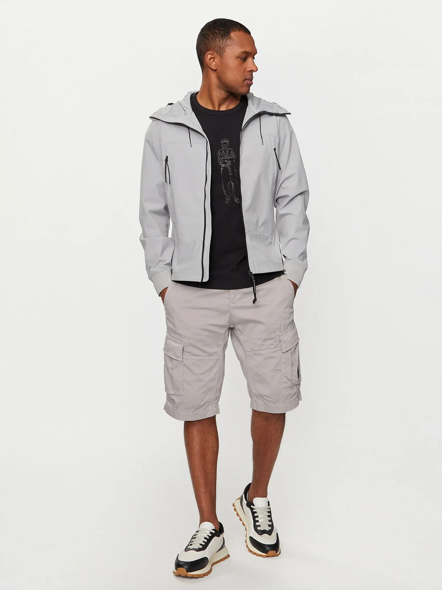 C.P. Company - Veste Shell-R Drizzle Grey